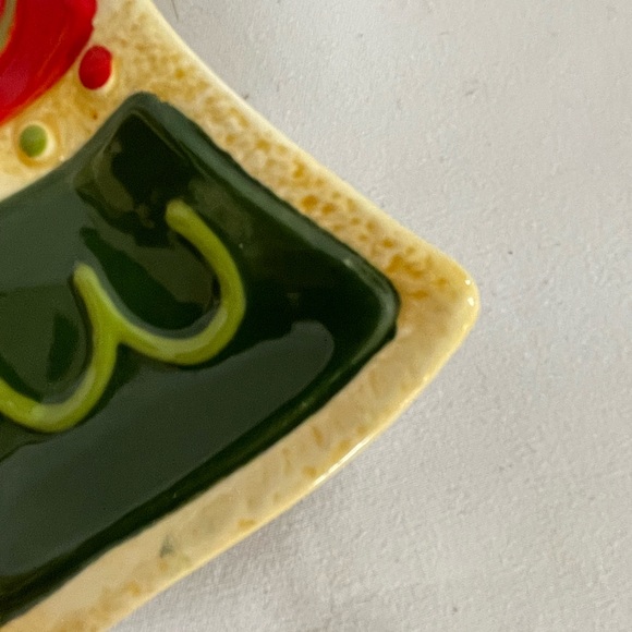 Fitz And Floyd Sugar Coated Christmas Bell Snack Plate - Picture 5 of 8